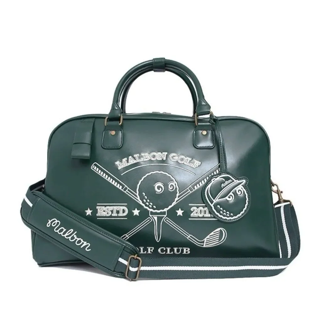 Malbon Golf Bag Boston Bag Clothing Storage Handbag with Shoulder Strap